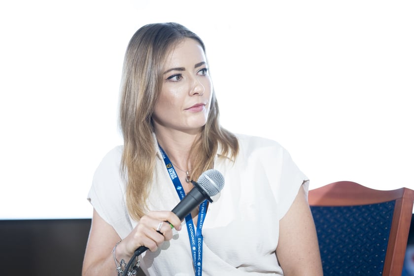 Dyskusję moderowała Karolina Misztal z&nbsp;Agencji Rozwoju Aglomeracji Wrocławskiej